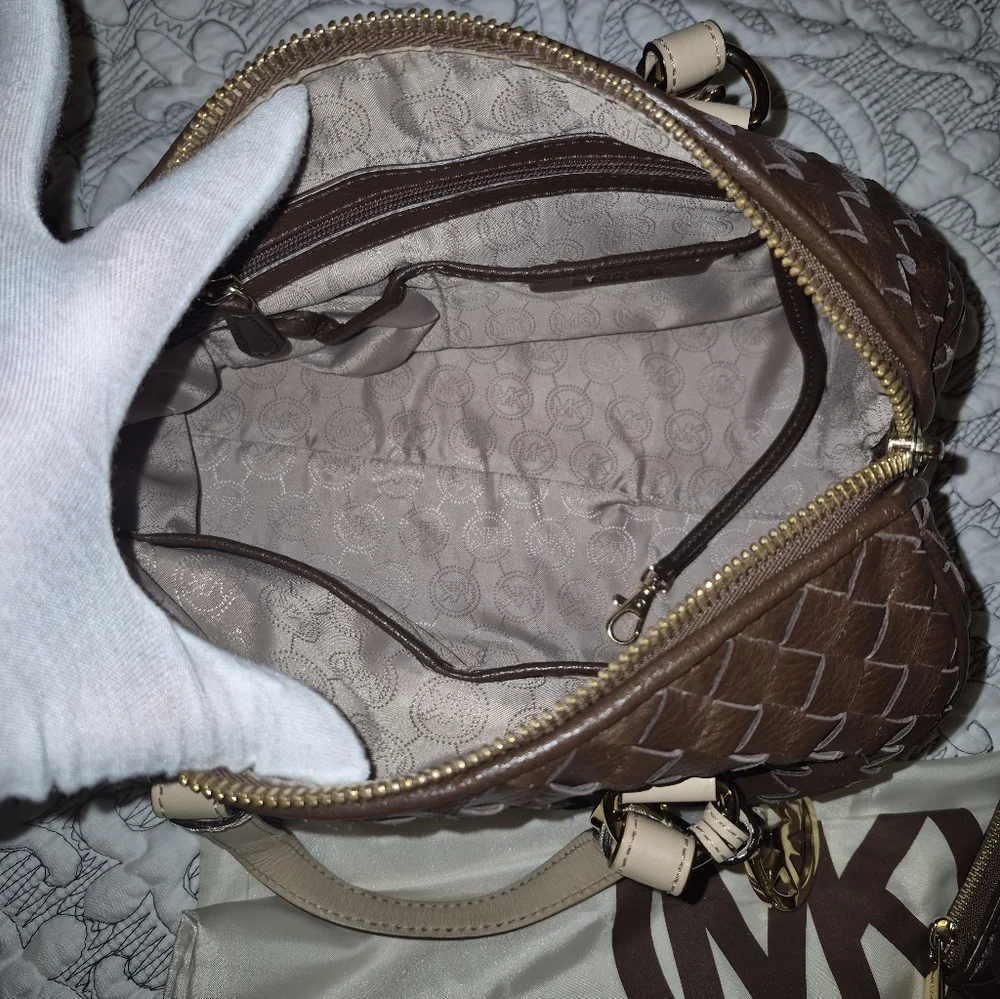 Michael Kors Travel Handbag and Matching Wallet